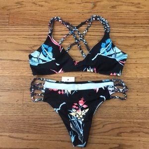Floral / Tropical Bikini Set
